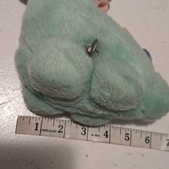 Vintage Eden Dinosaur Plush Musical Head Moves Pastel Green Working Conditions - Picture 15 of 16